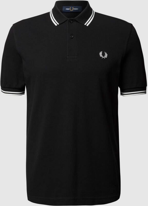 Fred Perry Poloshirt met contrastboorden