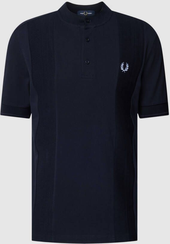 Fred Perry Poloshirt met opstaande kraag model 'Contrast Trim'