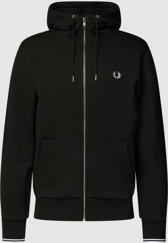 Fred Perry Sweatjack met labelstitching