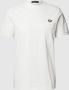 Fred Perry Elegante Katoenen T-shirt met Laurel Logo White Heren - Thumbnail 2