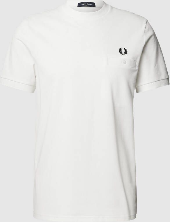 Fred Perry T-shirt met labelstitching