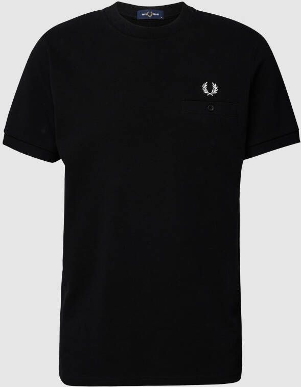 Fred Perry M8531 Short sleeve T-shirt Zwart Heren