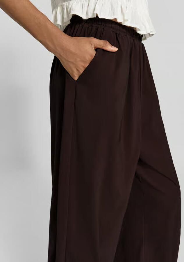 FREE QUENT Balloon fit stoffen broek van viscosemix model 'Hamy' - Foto 2