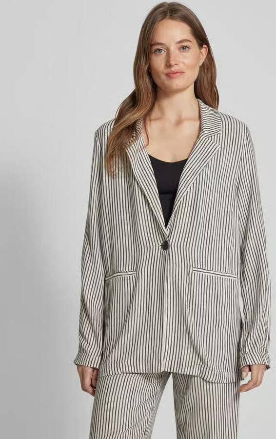 FREE QUENT Blazer met streepmotief model 'Gigi' - Foto 2