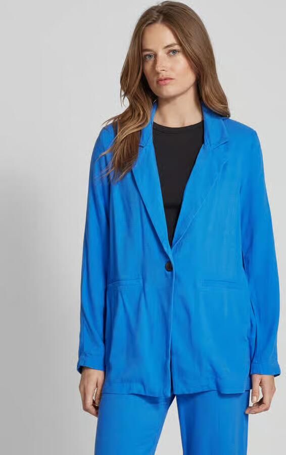 FREE QUENT Blazer van een mix van viscose en linnen model 'Luigi' - Foto 2
