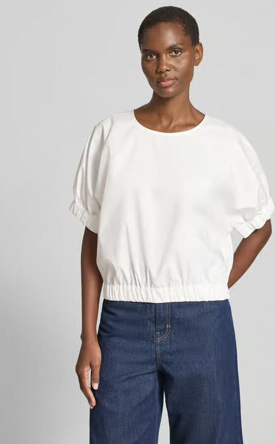 FREE QUENT Blouse shirt met ronde hals - Foto 3