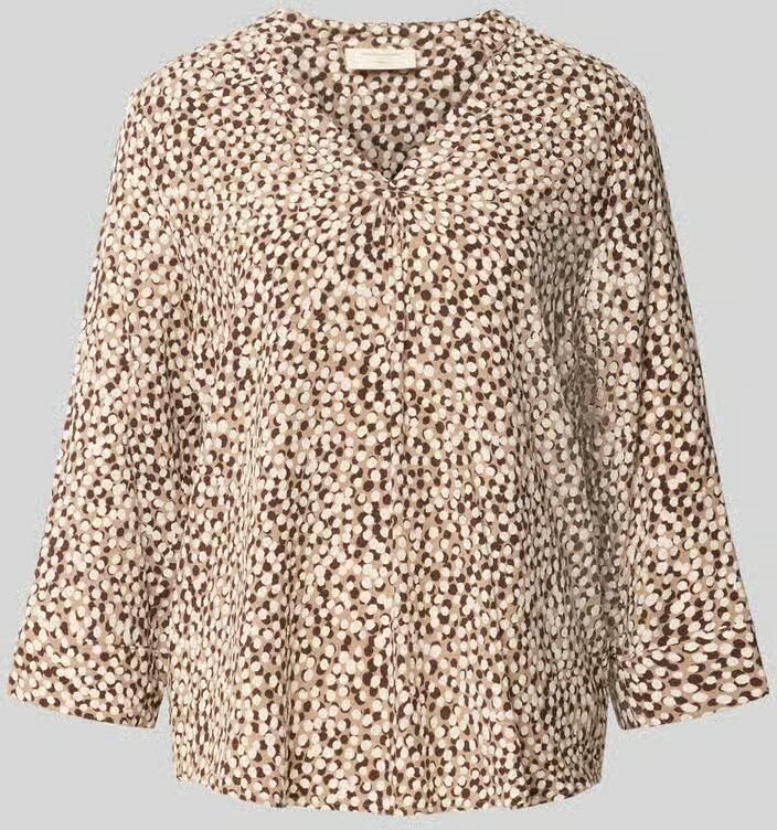 FREE QUENT Blouse van pure viscose model 'Adney'
