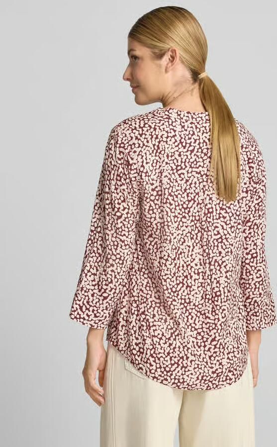 FREE QUENT Blouse van pure viscose model 'Adney' - Foto 3