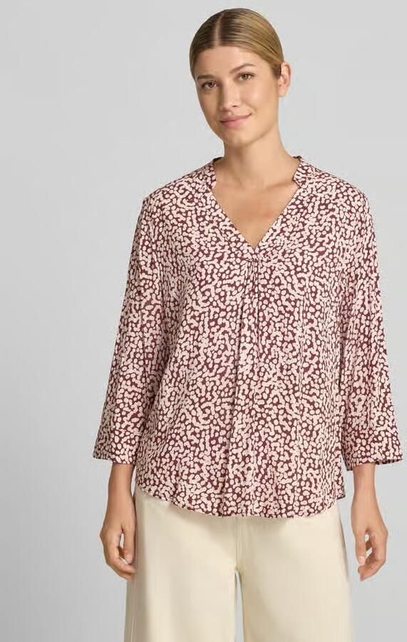 FREE QUENT Blouse van pure viscose model 'Adney' - Foto 2