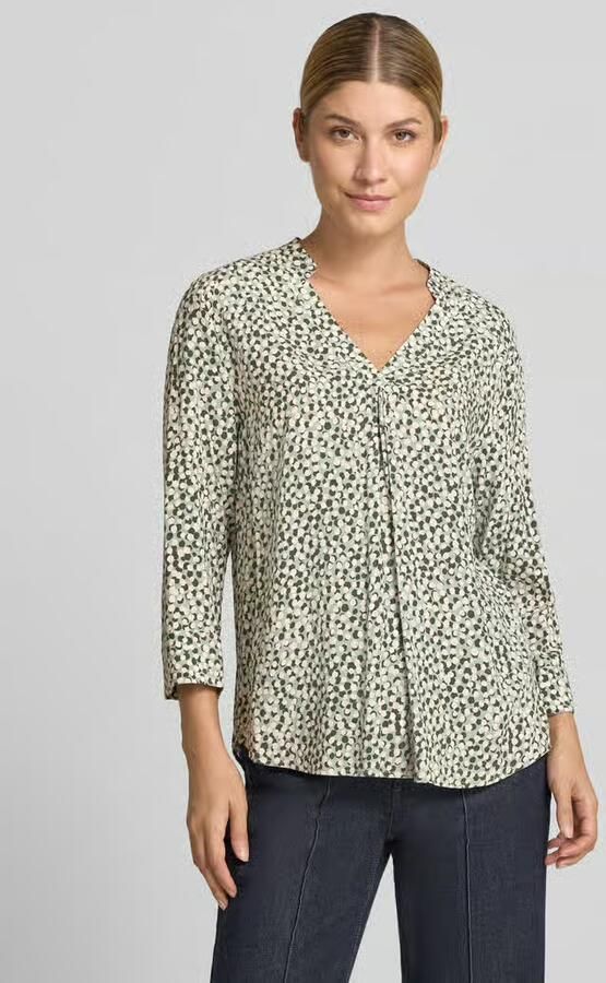 FREE QUENT Blouse van pure viscose model 'Adney' - Foto 3