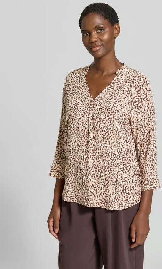 FREE QUENT Blouse van pure viscose model 'Adney' - Foto 2