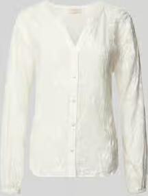 FREE QUENT Blouse van viscosemix met knoopsluiting model 'Randy'