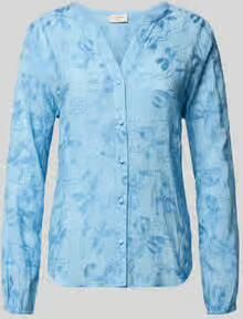 FREE QUENT Blouse van viscosemix met knoopsluiting model 'Randy'