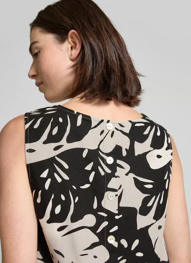 FREE QUENT Blousetop met ronde hals model 'LAVISCO' - Foto 2