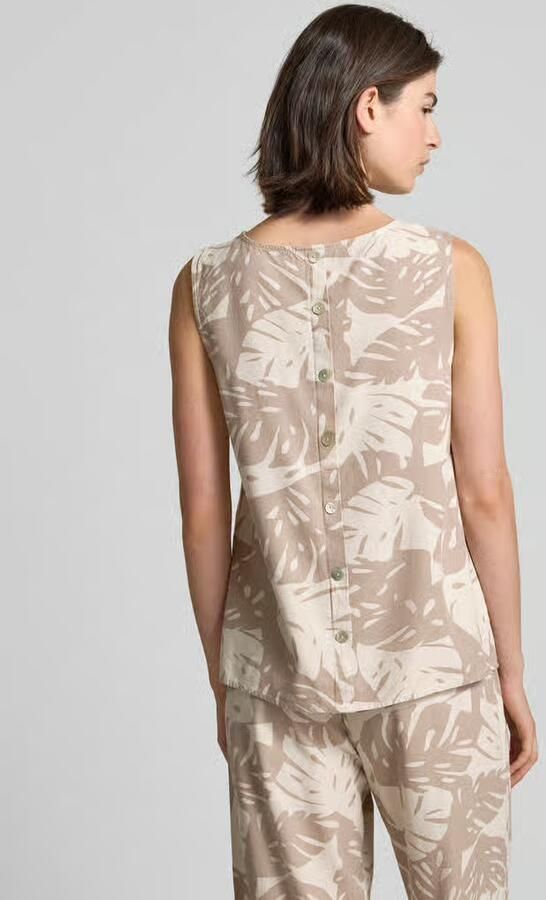FREE QUENT Blousetop met ronde hals model 'LAVISCO'
