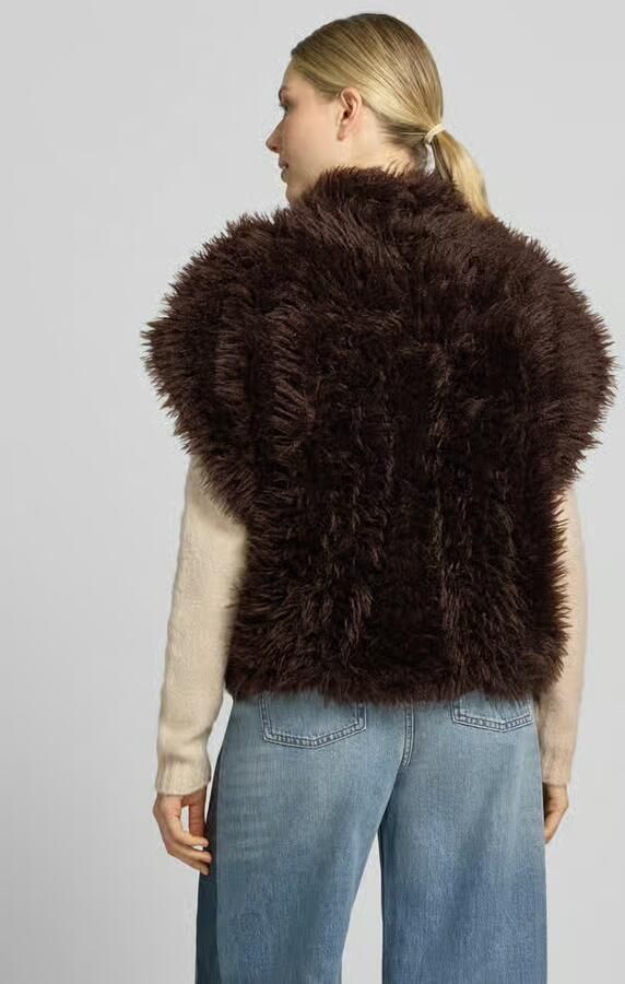 FREE QUENT Bodywarmer met v-hals en kapmouwen model 'Fine' - Foto 2