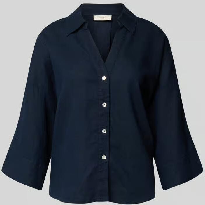 FREE QUENT boxy fit blouse met V-hals model 'Lava' - Foto 2