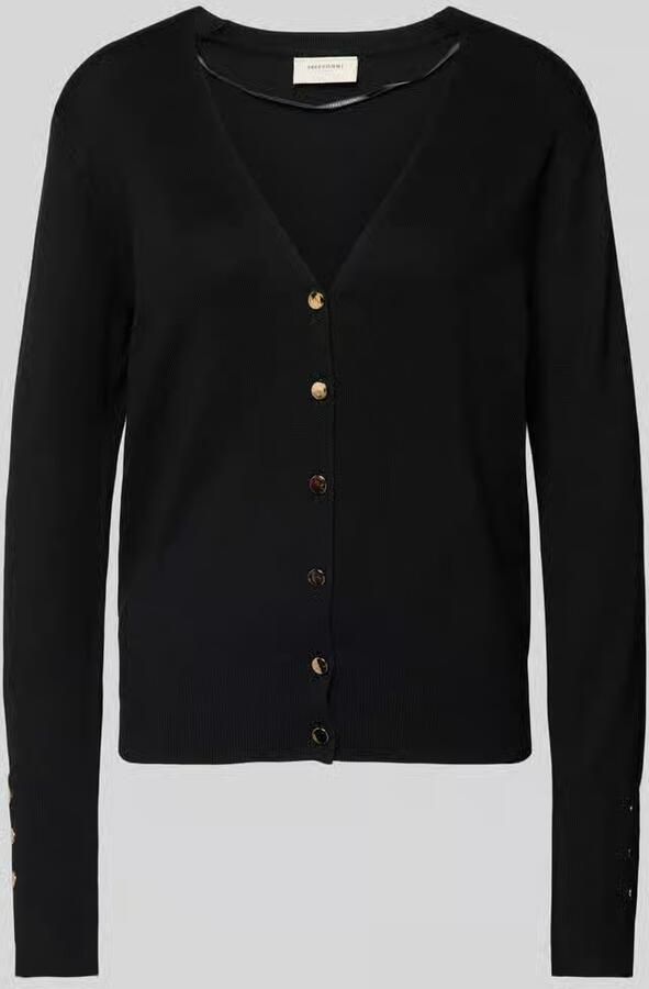 FREE QUENT Cardigan met extra brede schouders - Foto 2