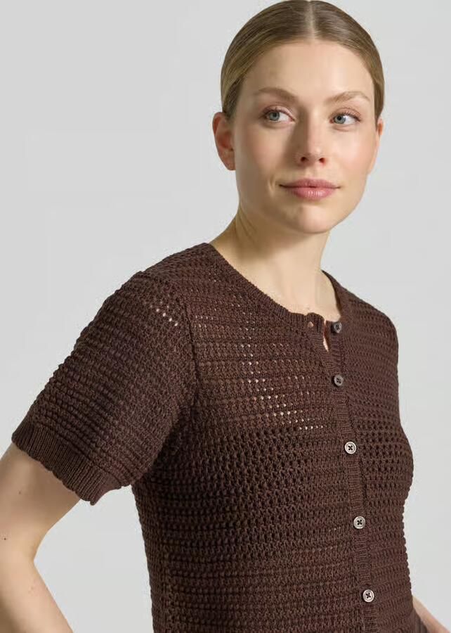 FREE QUENT Cardigan met knoopsluiting model 'Tota'