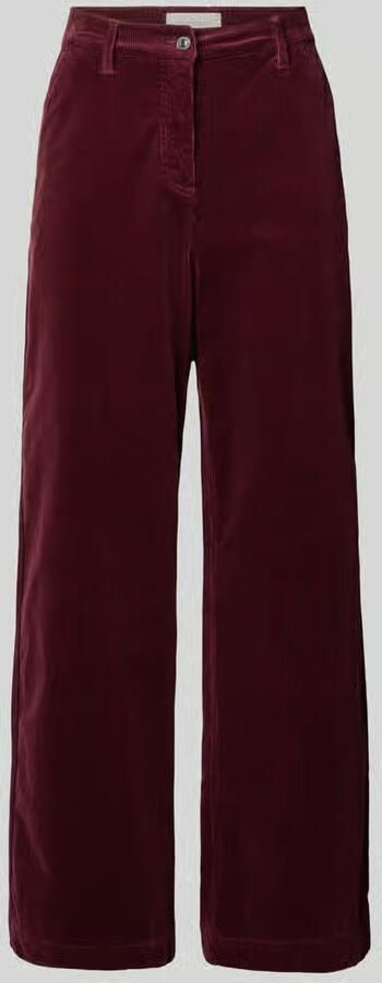 FREE QUENT Corduroy broek met wijde pijpen model 'Cordy'