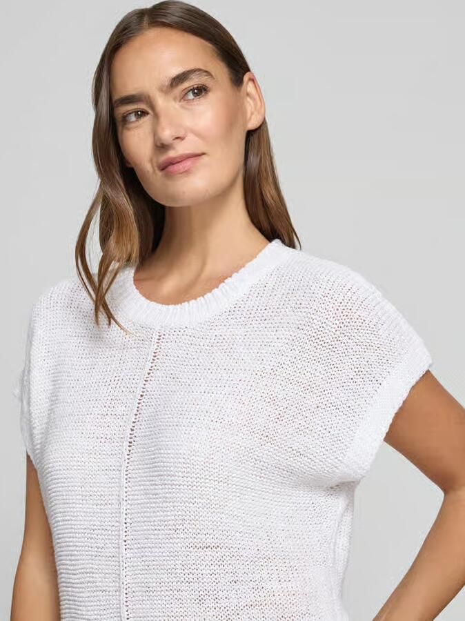 FREE QUENT Gebreid shirt met kapmouwen model 'Estapper'