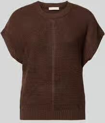 FREE QUENT Gebreid shirt met kapmouwen model 'Estapper'