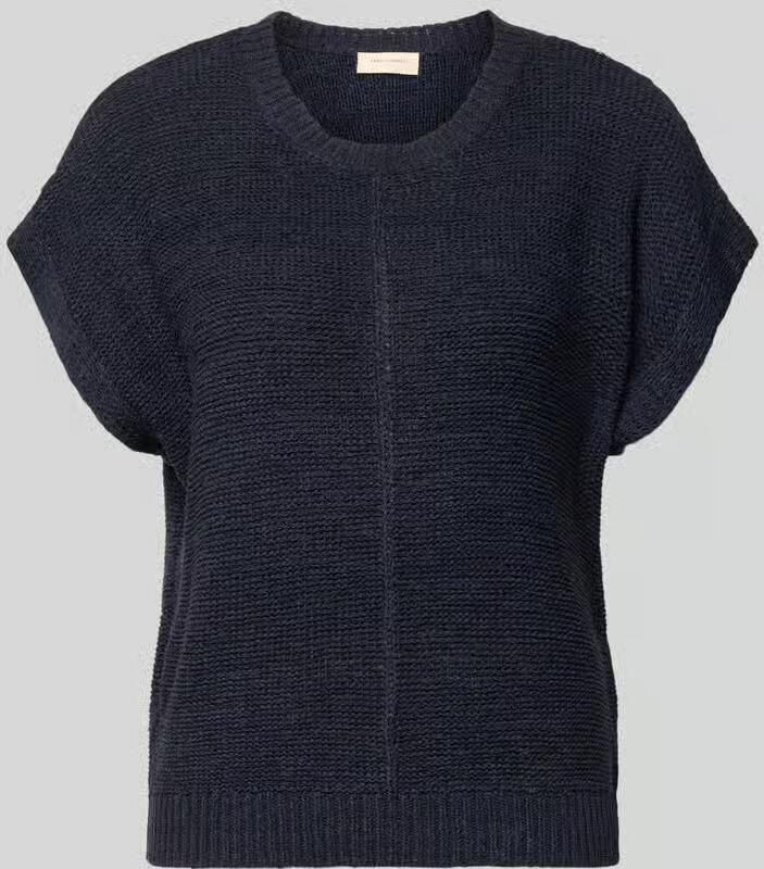 FREE QUENT Gebreid shirt met kapmouwen model 'Estapper' - Foto 2