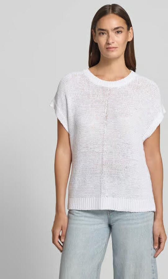 FREE QUENT Gebreid shirt met kapmouwen model 'Estapper' - Foto 4
