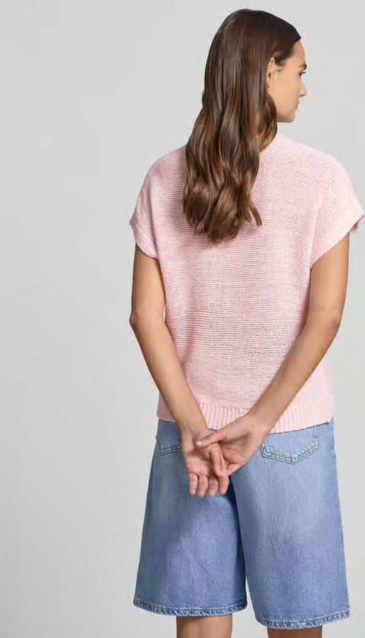 FREE QUENT Gebreid shirt met kapmouwen model 'Estapper'