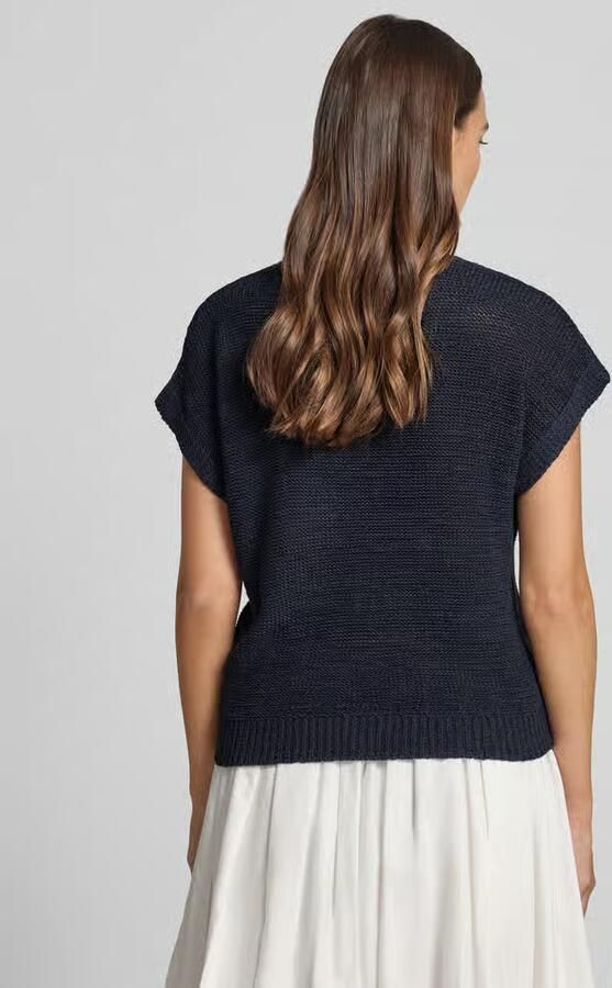 FREE QUENT Gebreid shirt met kapmouwen model 'Estapper'
