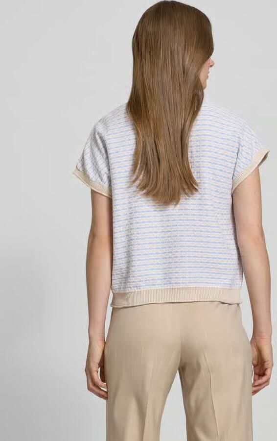 FREE QUENT Gebreid shirt met ronde hals model 'DODO'