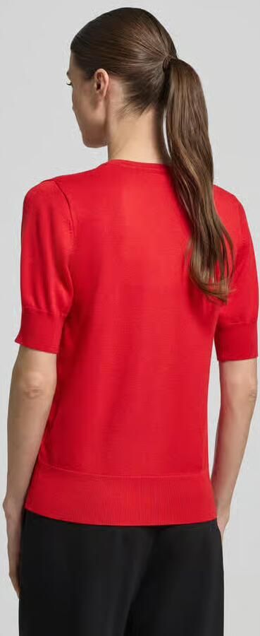 FREE QUENT Gebreid shirt met V-hals model 'Katie'