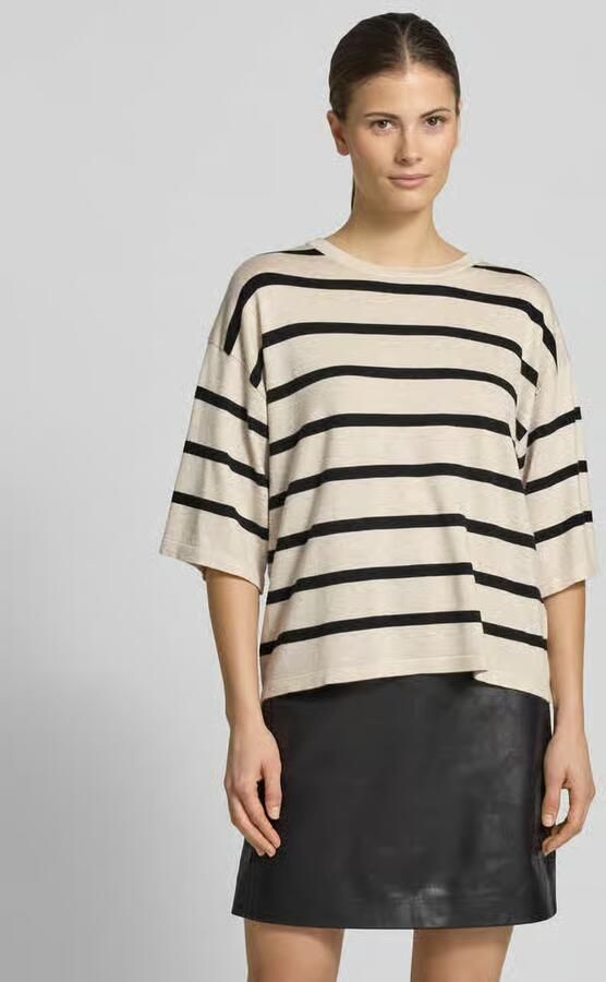 FREE QUENT Gebreid shirt van viscosemix model 'Conny' - Foto 2
