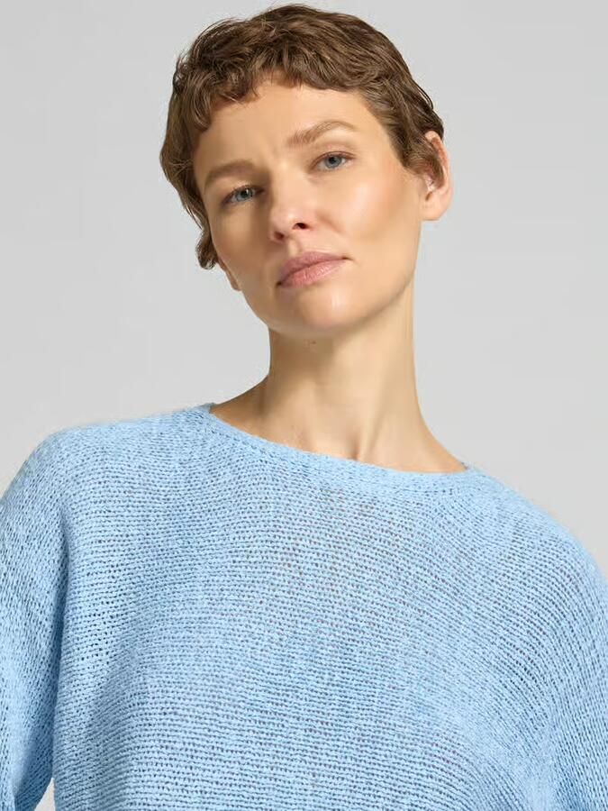 FREE QUENT Gebreide pullover met 3 4-mouw model 'Tapper'