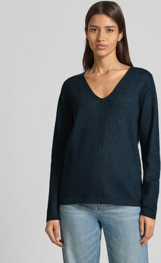 FREE QUENT Gebreide pullover met deelnaad model 'Claura' - Foto 2