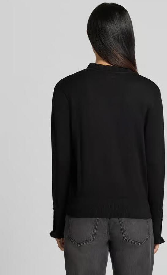 FREE QUENT Regular fit shirt met lange mouwen van viscosemix model 'Katie' - Foto 3