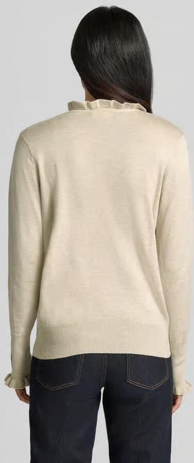 FREE QUENT Regular fit shirt met lange mouwen van viscosemix model 'Katie' - Foto 5