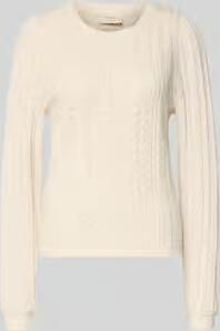 FREE QUENT Gebreide pullover met geribde boorden Model 'Clarry'