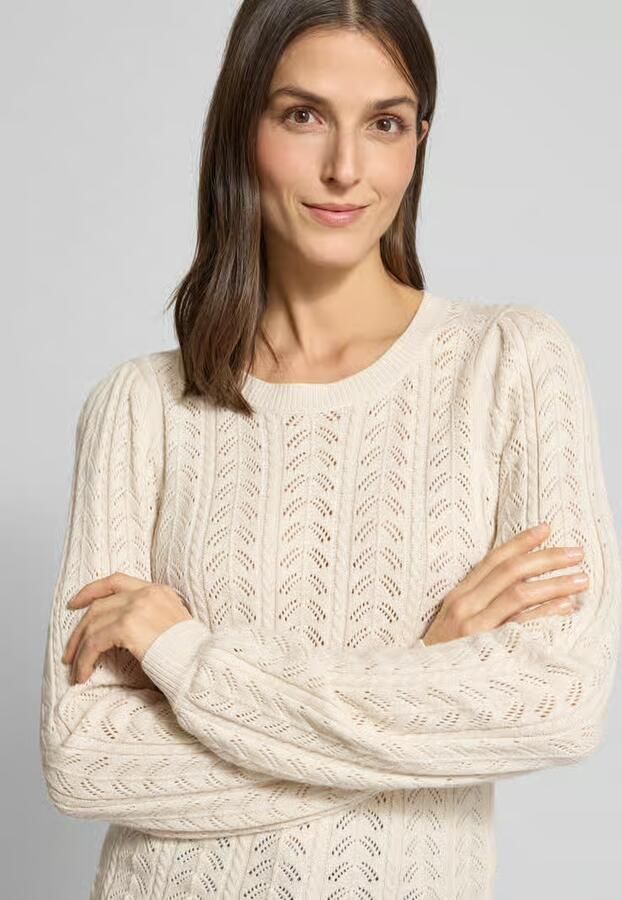 FREE QUENT Gebreide pullover met ribboorden model 'Clarry' - Foto 2