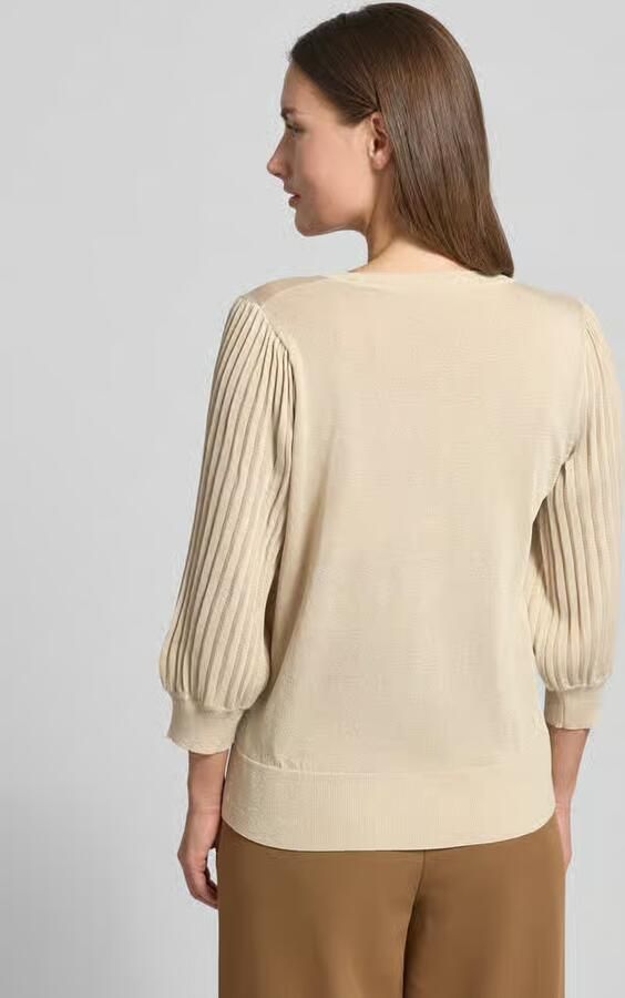 FREE QUENT Gebreide pullover met ribboorden model 'GLITTA'