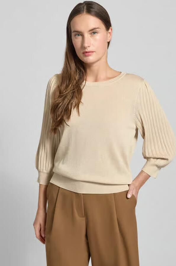 FREE QUENT Gebreide pullover met ribboorden model 'GLITTA' - Foto 2