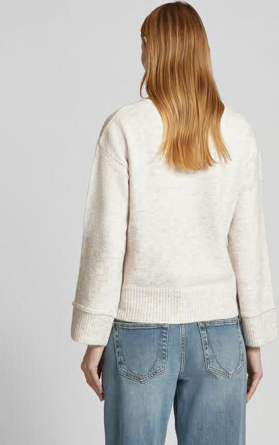 FREE QUENT Gebreide pullover met ribboorden model 'MULLE'