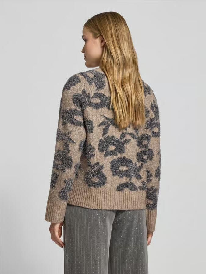 FREE QUENT Gebreide pullover met ribboorden model 'PANTEA'