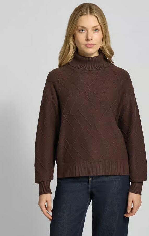 FREE QUENT Gebreide pullover met ribboorden model 'Saturn' - Foto 2