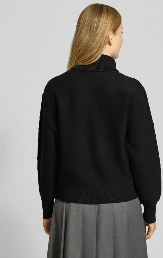 FREE QUENT Gebreide pullover met ribboorden model 'Saturn'
