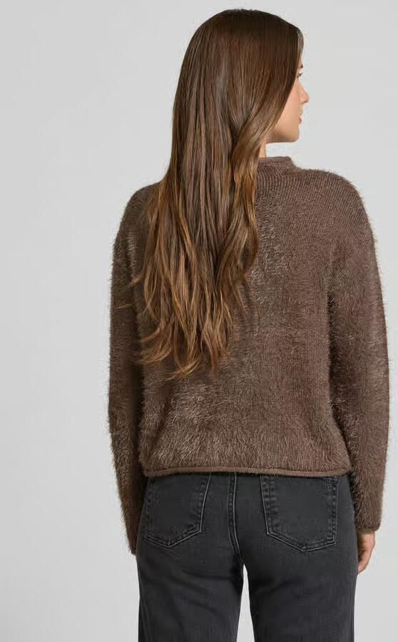 FREE QUENT Gebreide pullover met ronde hals model 'Cat'