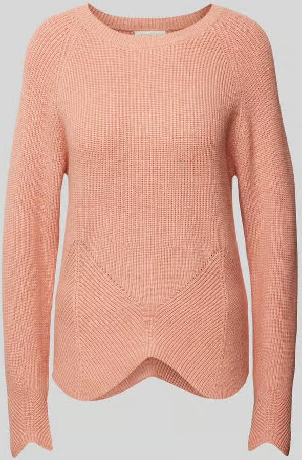 FREE QUENT Gebreide pullover met ronde hals model 'Claura' - Foto 2