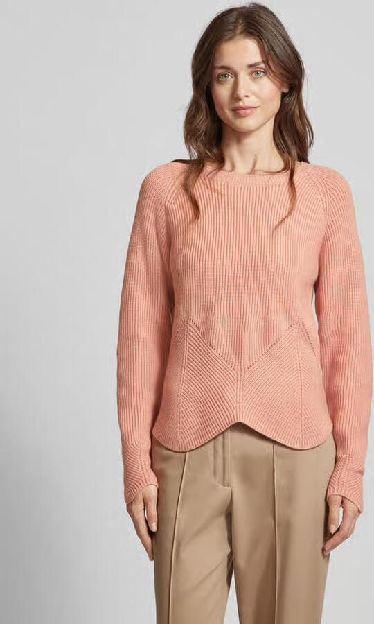 FREE QUENT Gebreide pullover met ronde hals model 'Claura' - Foto 3
