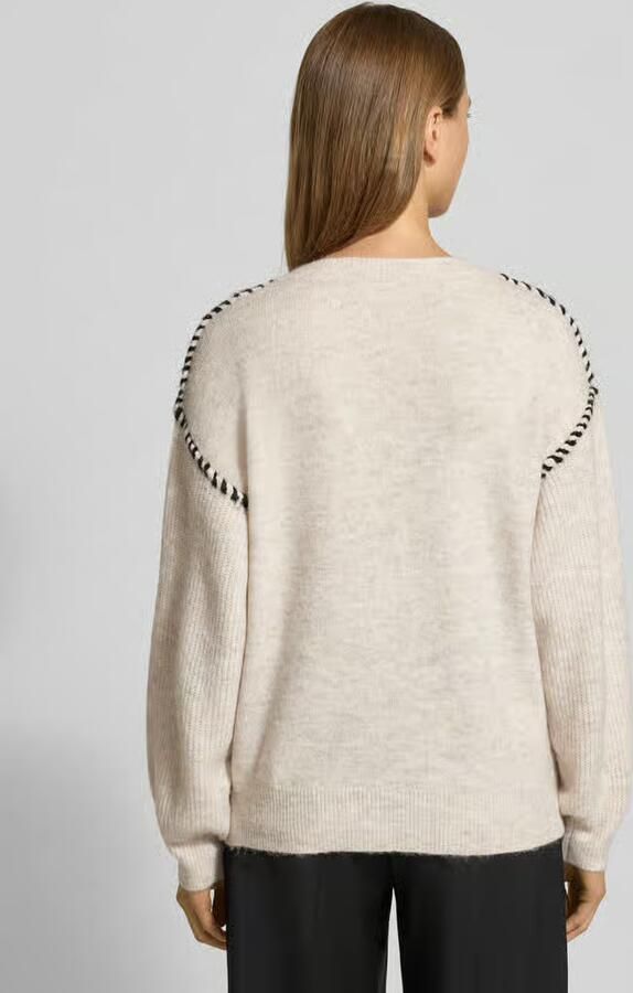 FREE QUENT Gebreide pullover met ronde hals model 'Kinlock'