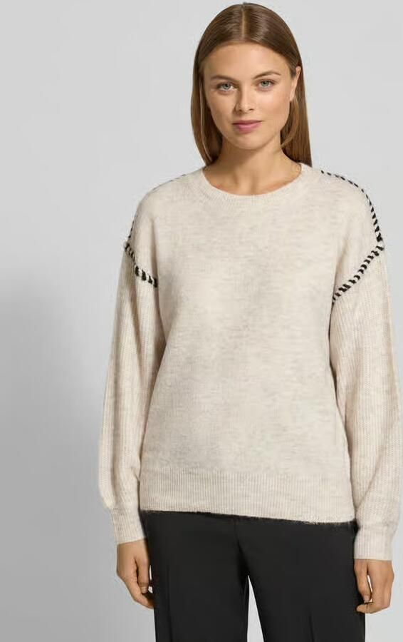 FREE QUENT Gebreide pullover met ronde hals model 'Kinlock' - Foto 2